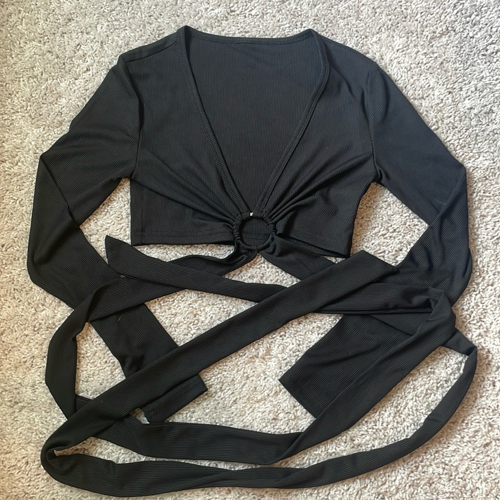 Wrap Around Crop Top